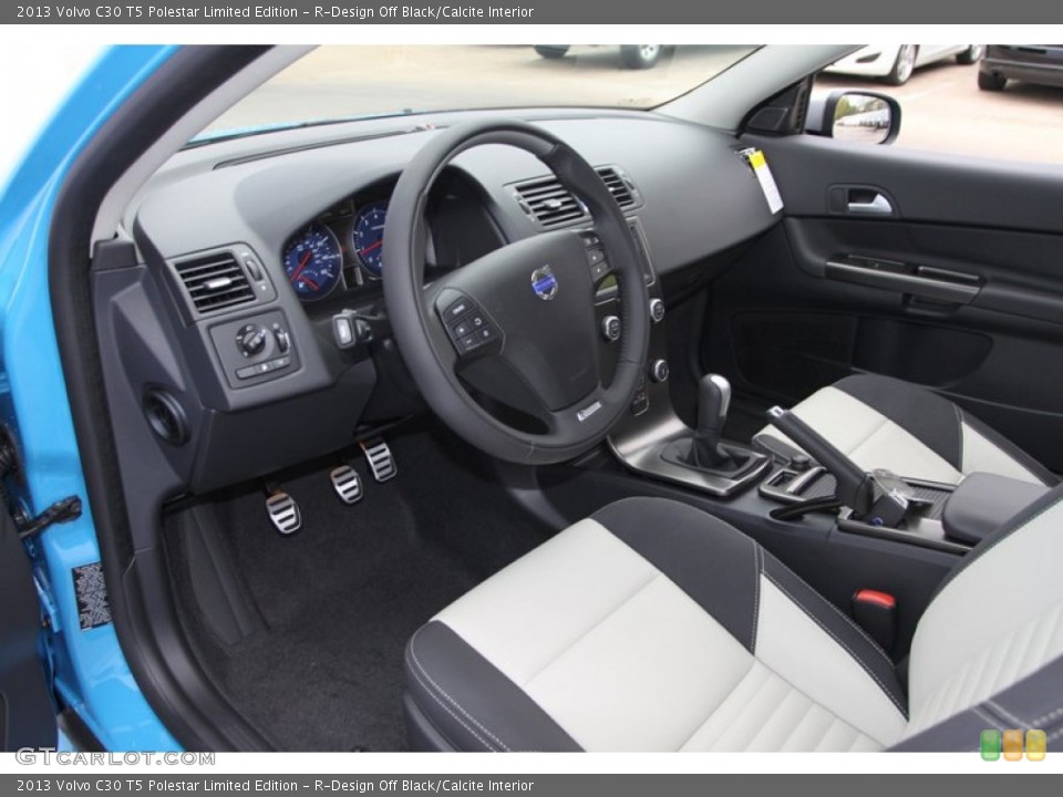 R-Design Off Black/Calcite Interior Prime Interior for the 2013 Volvo C30 T5 Polestar Limited Edition #74397764