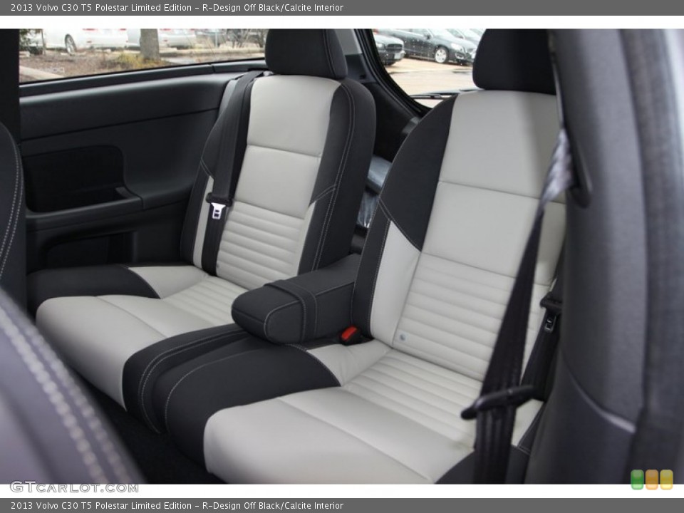 R-Design Off Black/Calcite Interior Rear Seat for the 2013 Volvo C30 T5 Polestar Limited Edition #74397835
