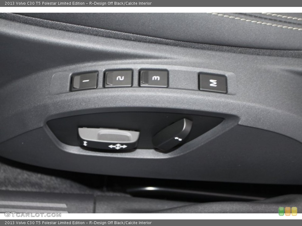 R-Design Off Black/Calcite Interior Controls for the 2013 Volvo C30 T5 Polestar Limited Edition #74397903