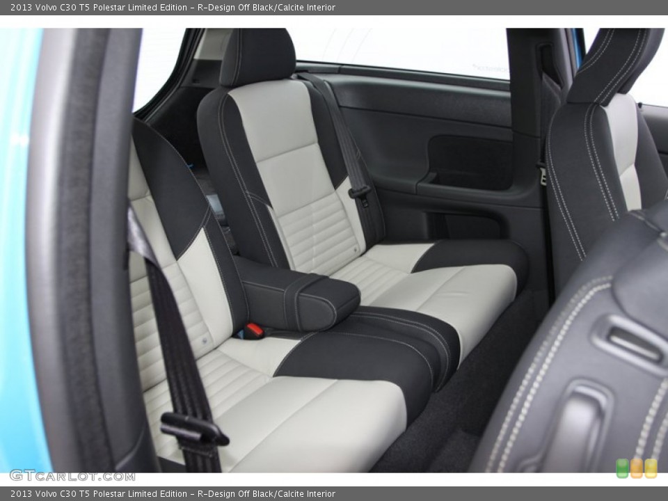 R-Design Off Black/Calcite Interior Rear Seat for the 2013 Volvo C30 T5 Polestar Limited Edition #74398132