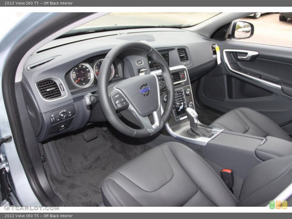 Off Black Interior Prime Interior for the 2013 Volvo S60 T5 #74399227