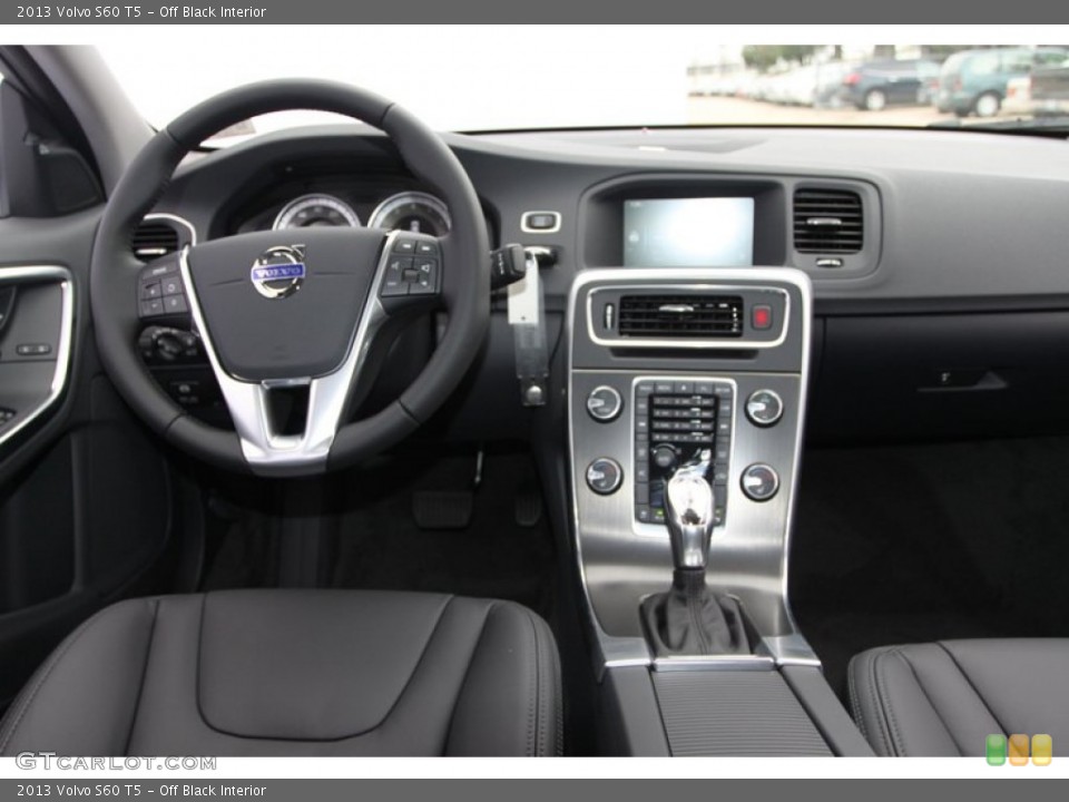 Off Black Interior Dashboard for the 2013 Volvo S60 T5 #74399362