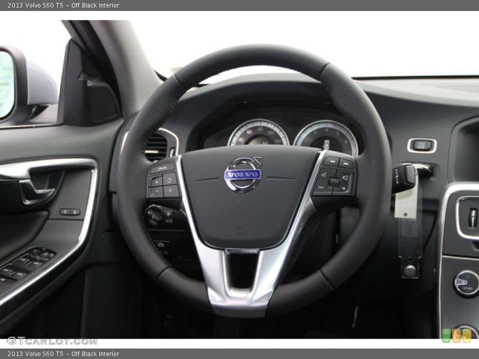 Off Black Interior Steering Wheel for the 2013 Volvo S60 T5 #74399385