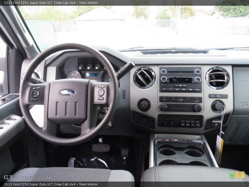 Steel Interior Dashboard for the 2013 Ford F250 Super Duty XLT Crew Cab 4x4 #74399647