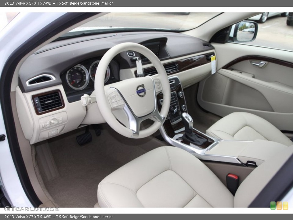 T6 Soft Beige/Sandstone Interior Prime Interior for the 2013 Volvo XC70 T6 AWD #74399863