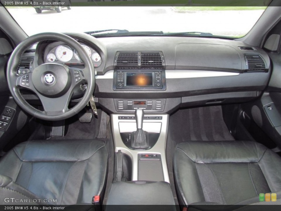 Black Interior Dashboard for the 2005 BMW X5 4.8is #74404345