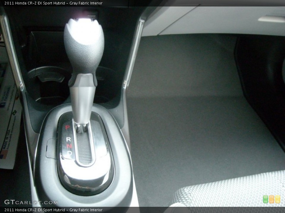 Gray Fabric Interior Transmission for the 2011 Honda CR-Z EX Sport Hybrid #74405107