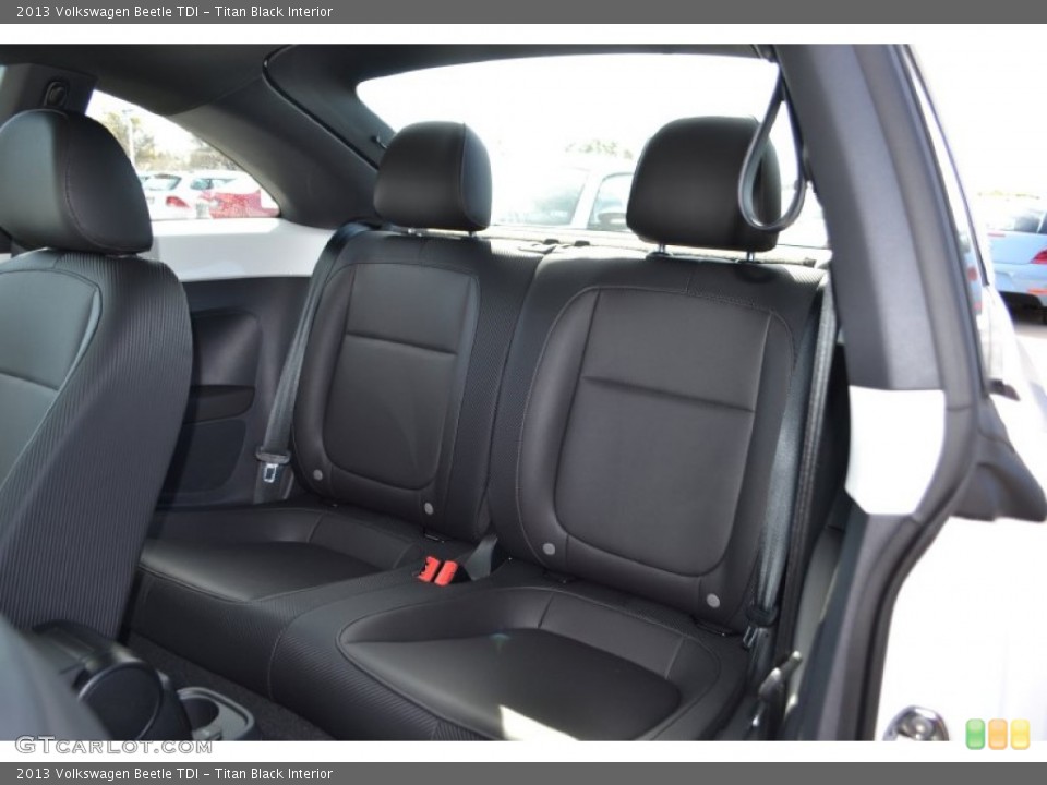Titan Black Interior Rear Seat for the 2013 Volkswagen Beetle TDI #74405174