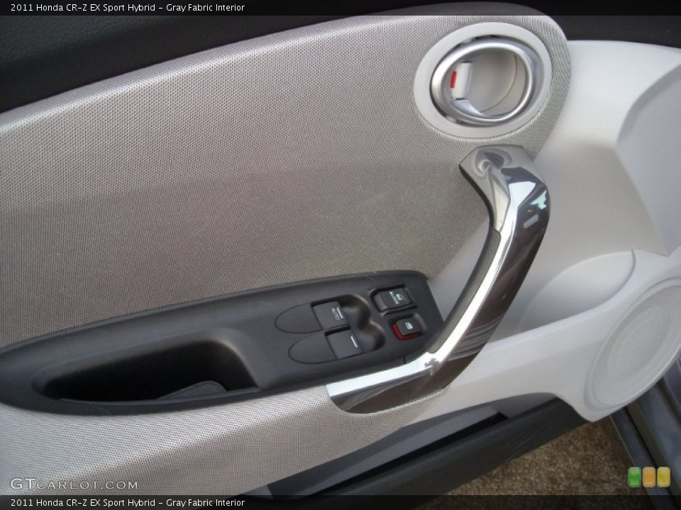 Gray Fabric Interior Door Panel for the 2011 Honda CR-Z EX Sport Hybrid #74405209