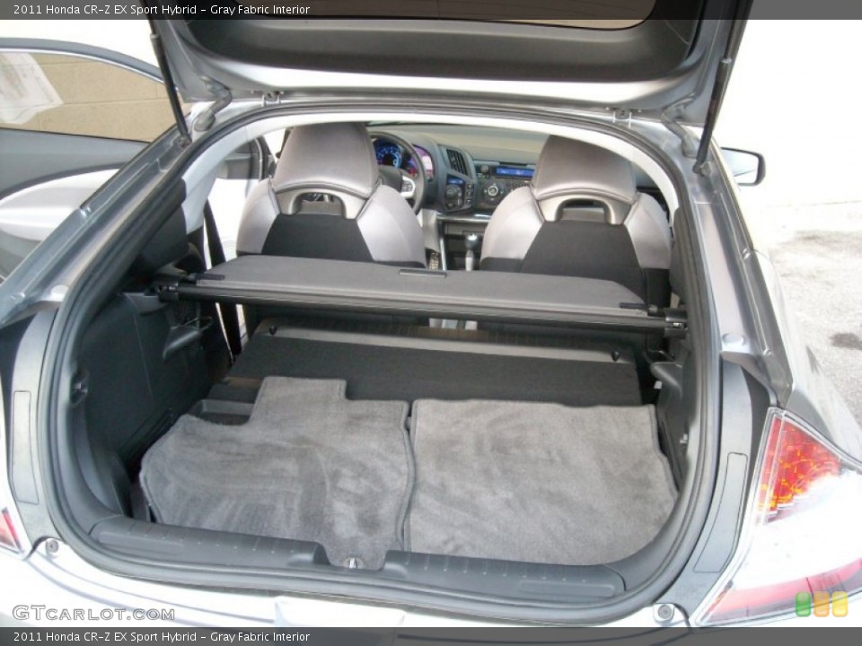 Gray Fabric Interior Trunk for the 2011 Honda CR-Z EX Sport Hybrid #74405233