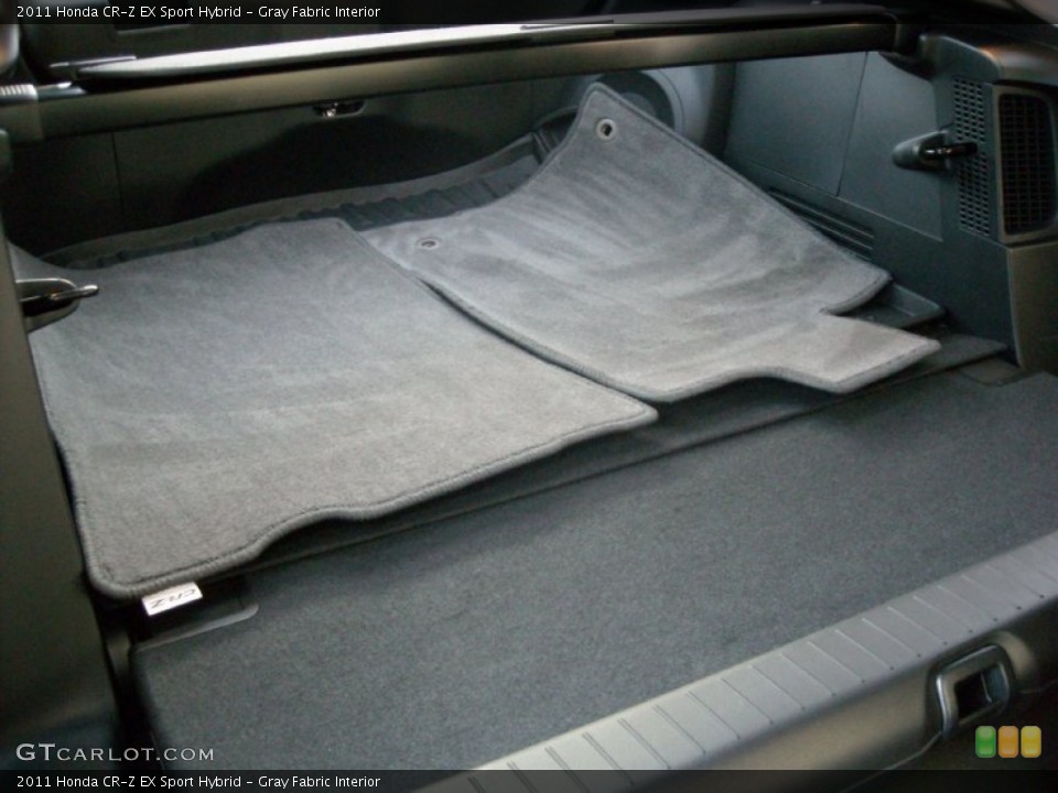 Gray Fabric Interior Trunk for the 2011 Honda CR-Z EX Sport Hybrid #74405239