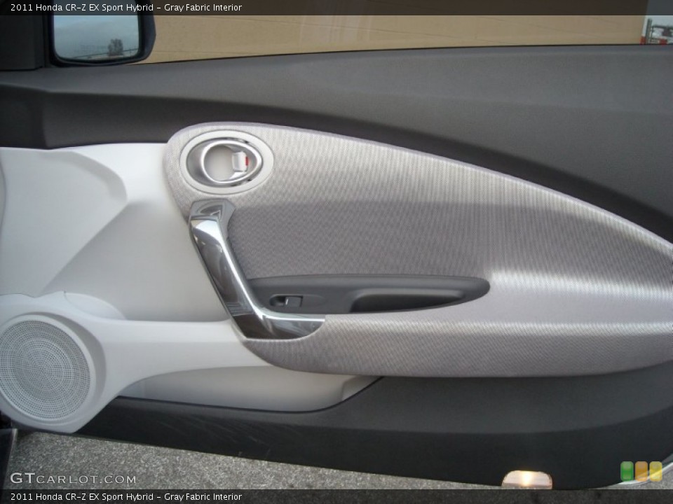 Gray Fabric Interior Door Panel for the 2011 Honda CR-Z EX Sport Hybrid #74405347