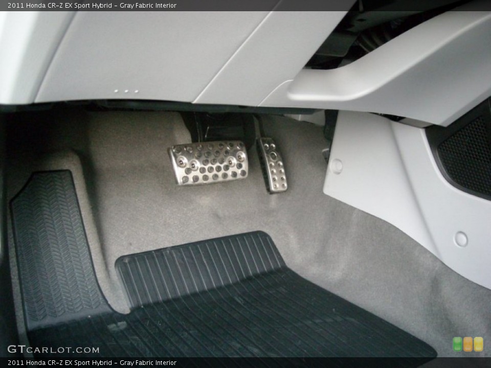 Gray Fabric Interior Controls for the 2011 Honda CR-Z EX Sport Hybrid #74405368