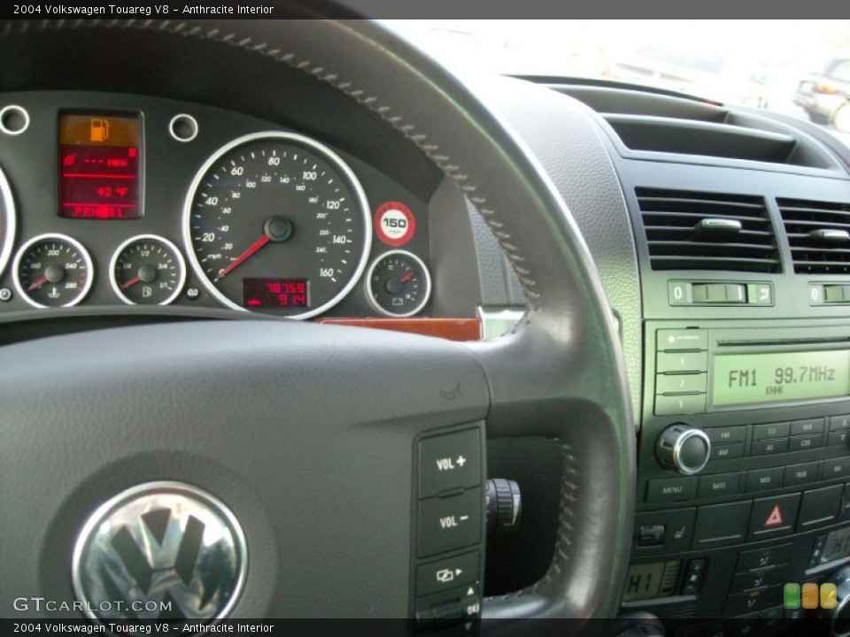 Anthracite Interior Controls for the 2004 Volkswagen Touareg V8 #74405750