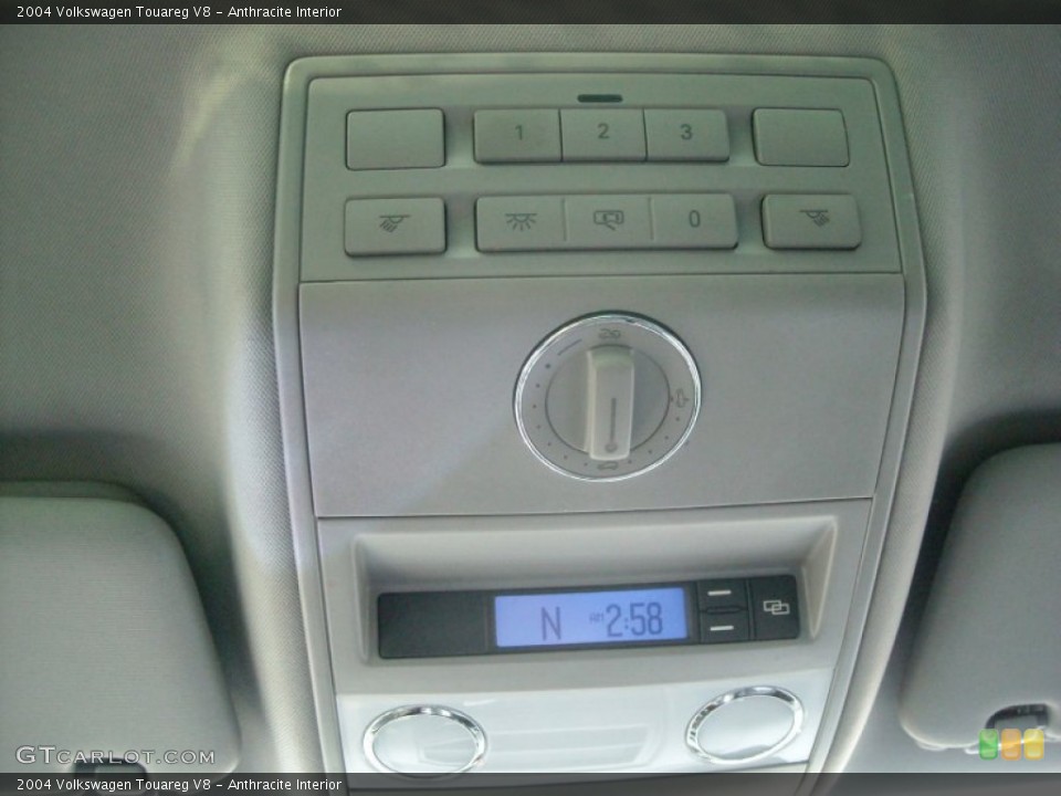 Anthracite Interior Controls for the 2004 Volkswagen Touareg V8 #74405872