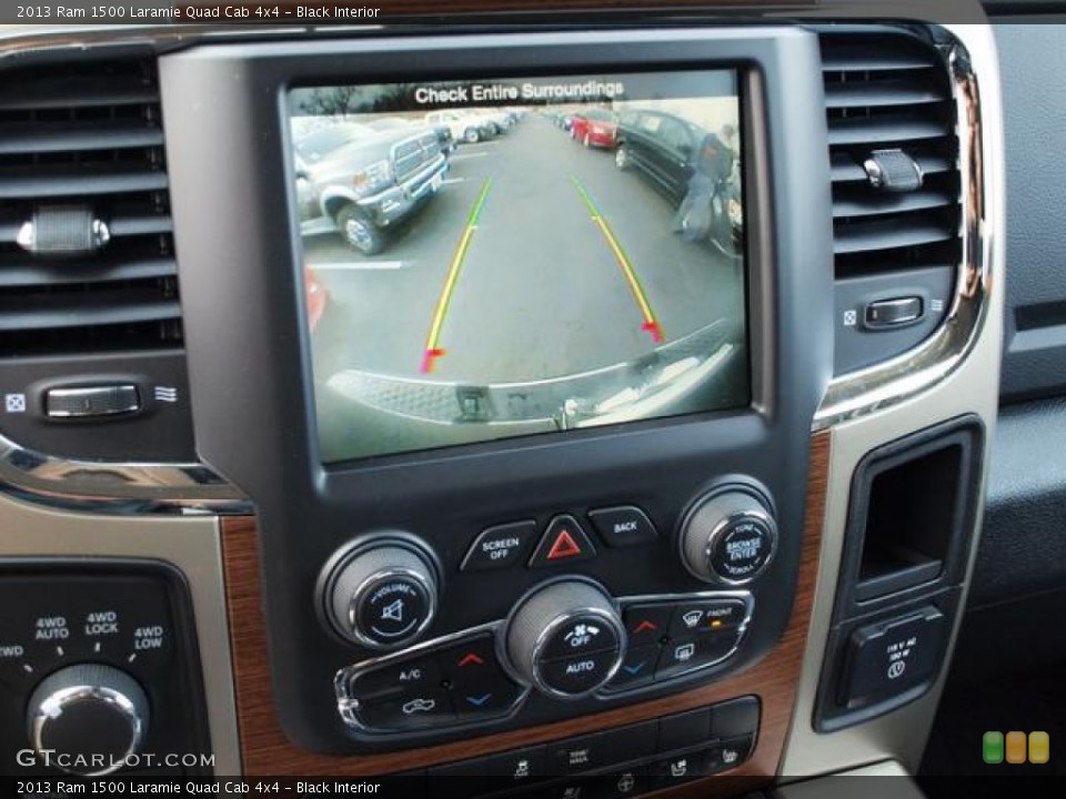 Black Interior Controls for the 2013 Ram 1500 Laramie Quad Cab 4x4 #74408353