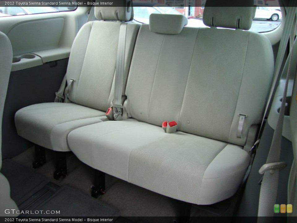 Bisque Interior Rear Seat for the 2012 Toyota Sienna  #74413498