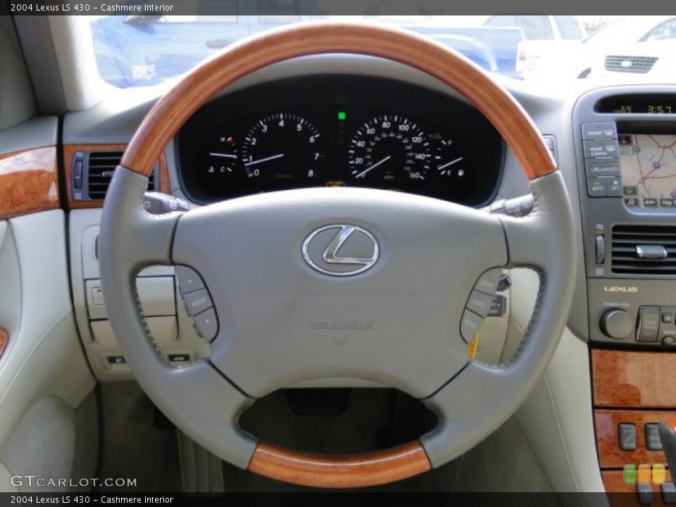 Cashmere Interior Steering Wheel for the 2004 Lexus LS 430 #74413592