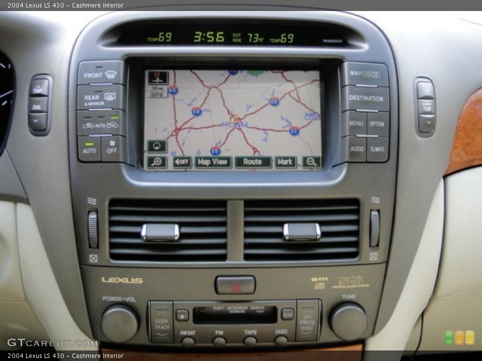 Cashmere Interior Navigation for the 2004 Lexus LS 430 #74413613