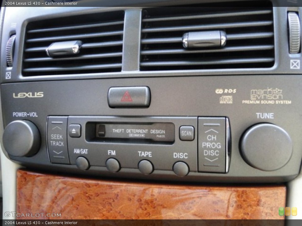 Cashmere Interior Controls for the 2004 Lexus LS 430 #74413633