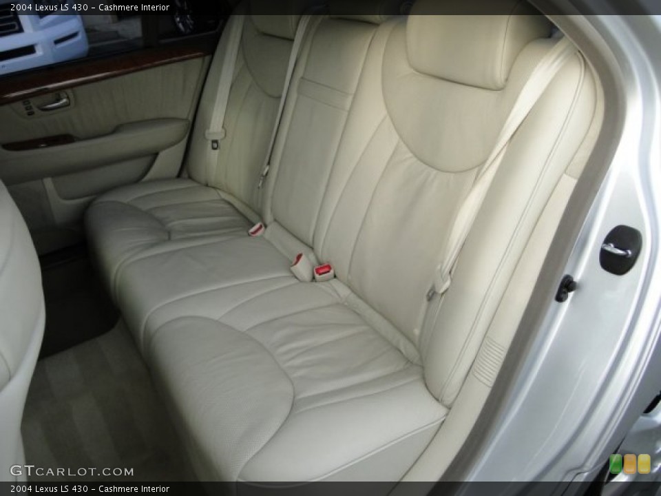 Cashmere Interior Rear Seat for the 2004 Lexus LS 430 #74413729