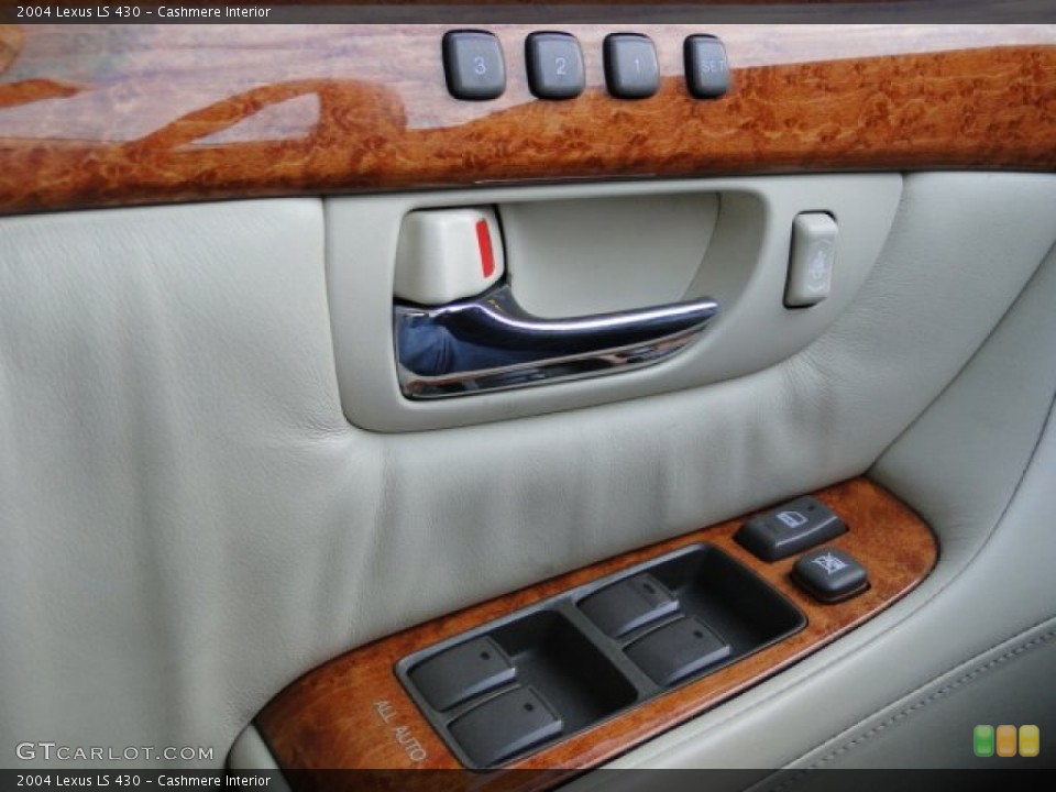 Cashmere Interior Controls for the 2004 Lexus LS 430 #74413770