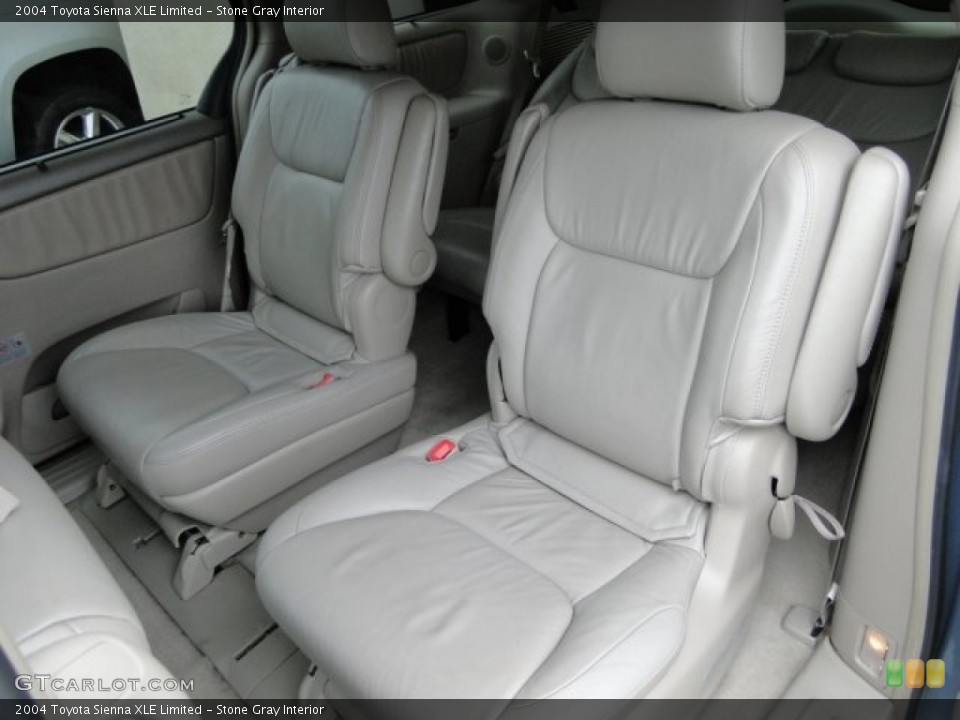 Stone Gray Interior Rear Seat for the 2004 Toyota Sienna XLE Limited #74414377