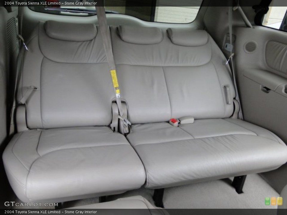 Stone Gray Interior Rear Seat for the 2004 Toyota Sienna XLE Limited #74414395
