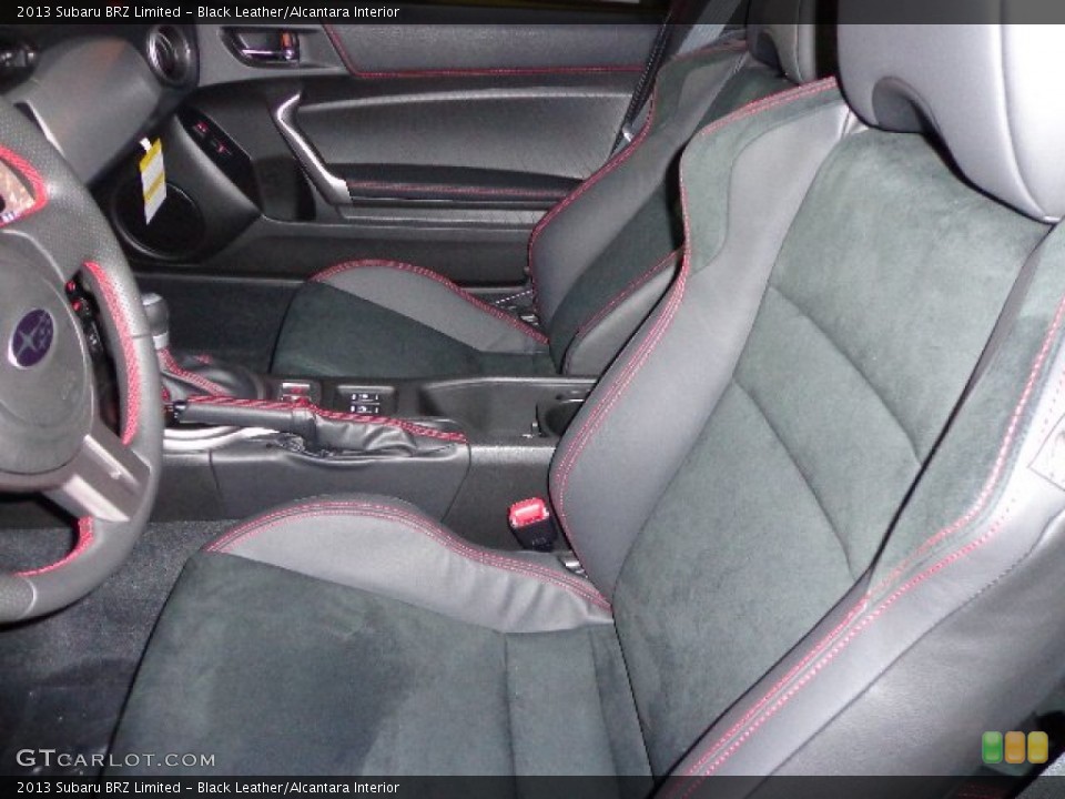 Black Leather/Alcantara Interior Photo for the 2013 Subaru BRZ Limited #74415502