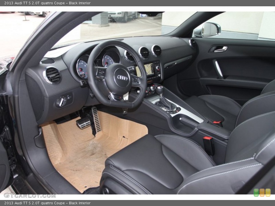 Black Interior Prime Interior for the 2013 Audi TT S 2.0T quattro Coupe #74415922
