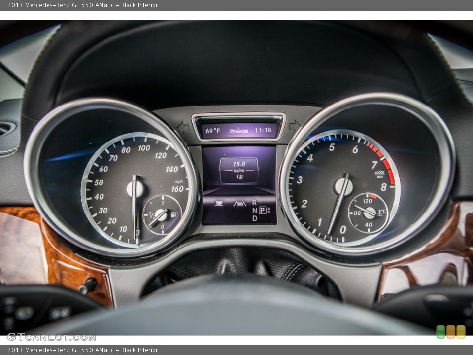 Black Interior Gauges for the 2013 Mercedes-Benz GL 550 4Matic #74416470