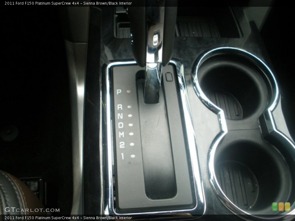 Sienna Brown/Black Interior Transmission for the 2011 Ford F150 Platinum SuperCrew 4x4 #74416548