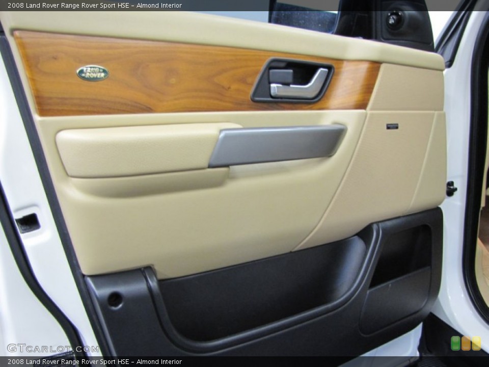 Almond Interior Door Panel for the 2008 Land Rover Range Rover Sport HSE #74416907