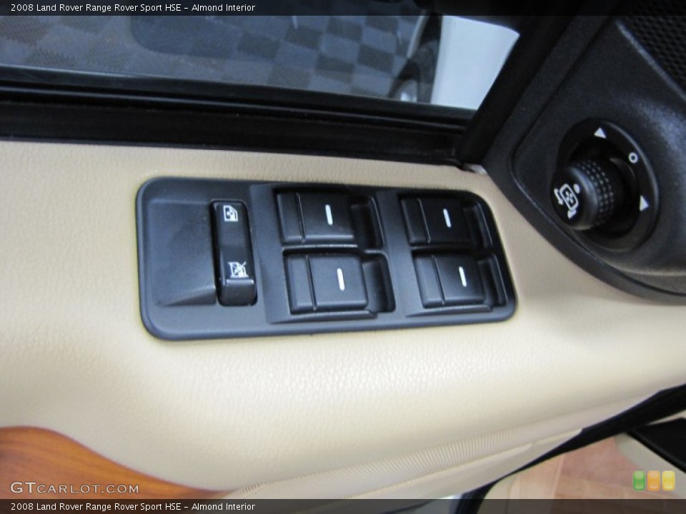 Almond Interior Controls for the 2008 Land Rover Range Rover Sport HSE #74416927