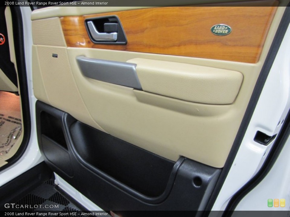 Almond Interior Door Panel for the 2008 Land Rover Range Rover Sport HSE #74416988