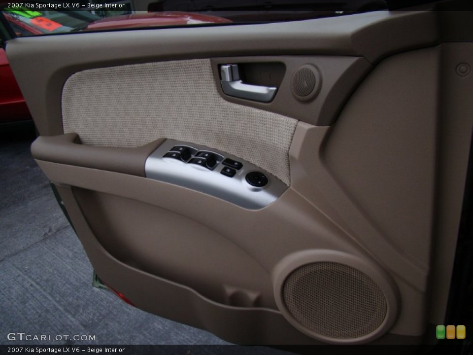 Beige Interior Door Panel for the 2007 Kia Sportage LX V6 #74417059