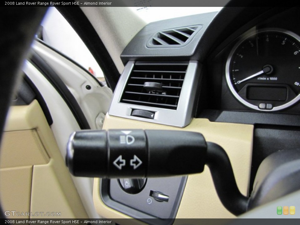 Almond Interior Controls for the 2008 Land Rover Range Rover Sport HSE #74417075