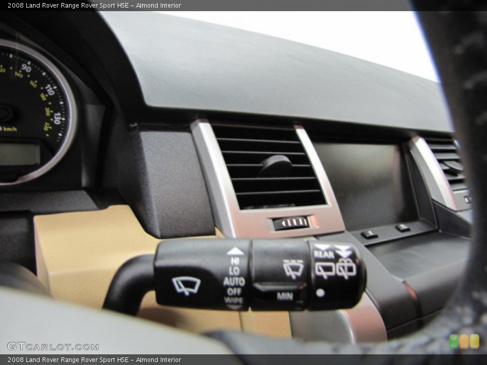 Almond Interior Controls for the 2008 Land Rover Range Rover Sport HSE #74417096
