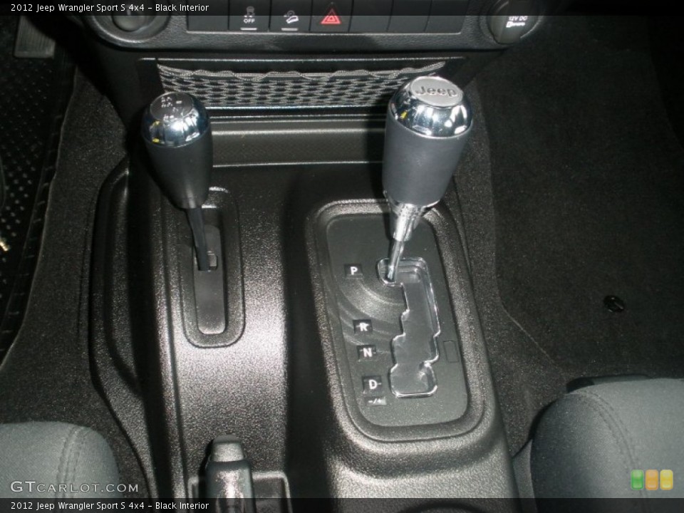 Black Interior Transmission for the 2012 Jeep Wrangler Sport S 4x4 #74417371