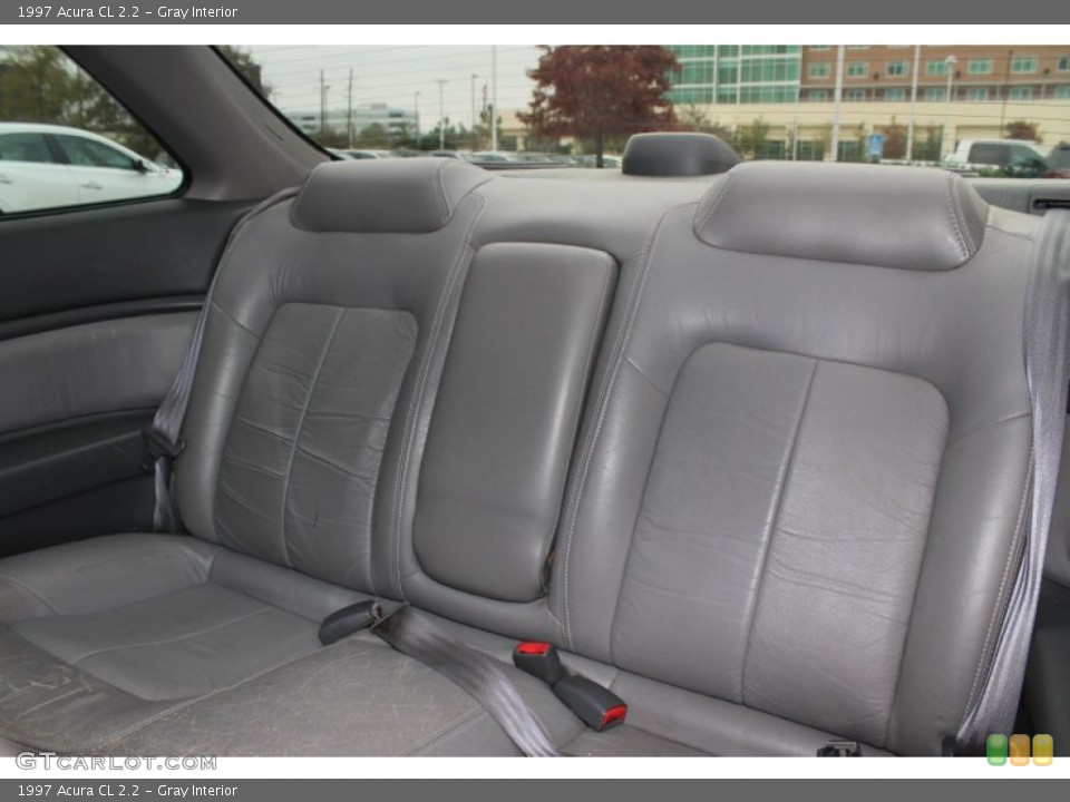 Gray Interior Rear Seat for the 1997 Acura CL 2.2 #74417422