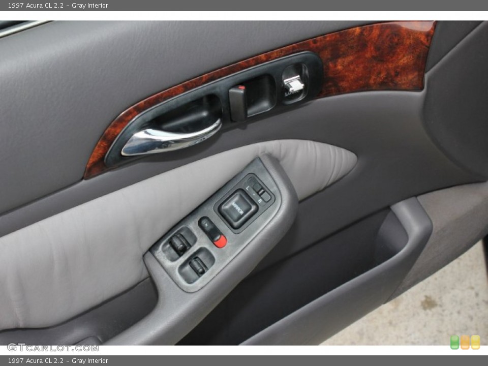 Gray Interior Controls for the 1997 Acura CL 2.2 #74417513