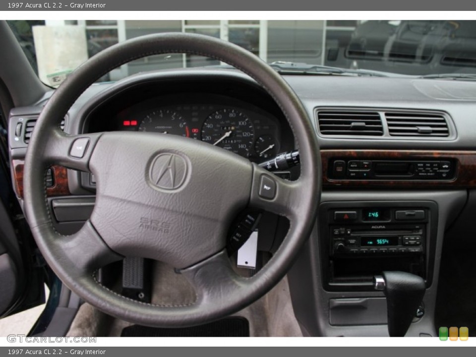 Gray Interior Steering Wheel for the 1997 Acura CL 2.2 #74417560