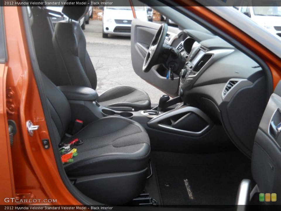 Black Interior Photo for the 2012 Hyundai Veloster  #74418779