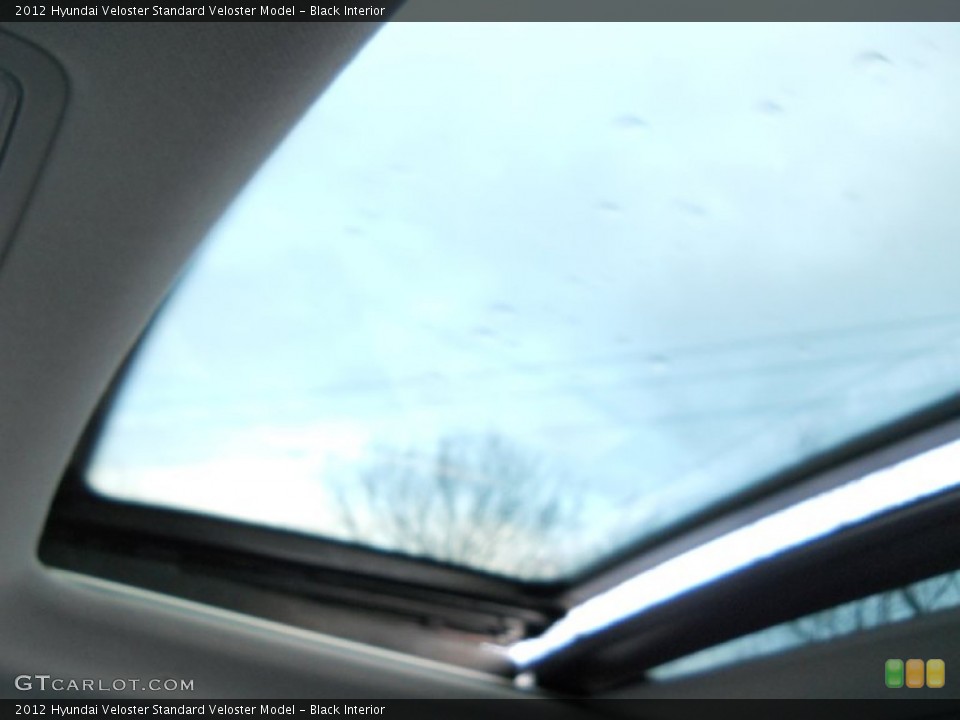 Black Interior Sunroof for the 2012 Hyundai Veloster  #74418795