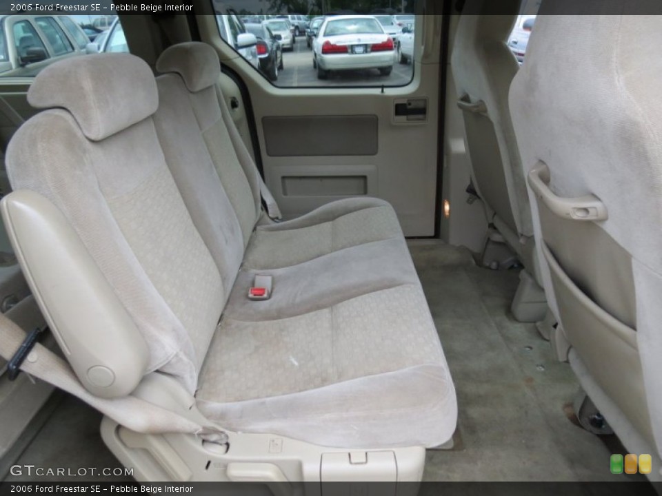 Pebble Beige Interior Rear Seat for the 2006 Ford Freestar SE #74419022