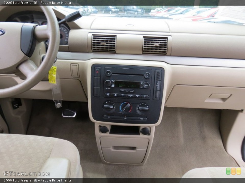 Pebble Beige Interior Dashboard for the 2006 Ford Freestar SE #74419072