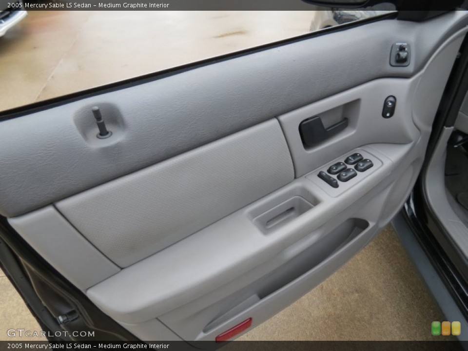Medium Graphite Interior Door Panel for the 2005 Mercury Sable LS Sedan #74420105