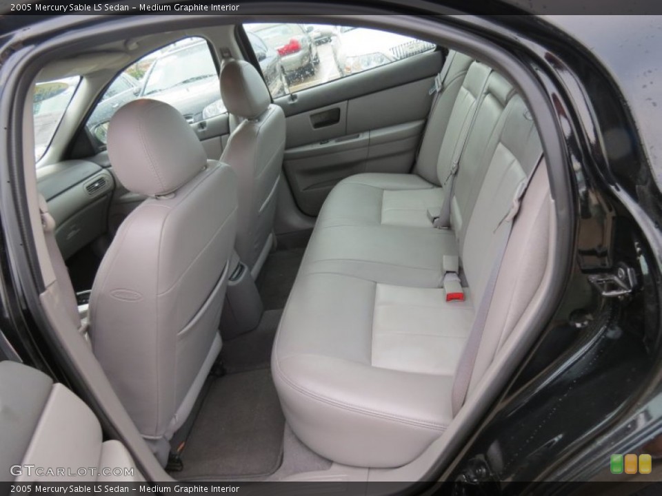 Medium Graphite Interior Rear Seat for the 2005 Mercury Sable LS Sedan #74420128