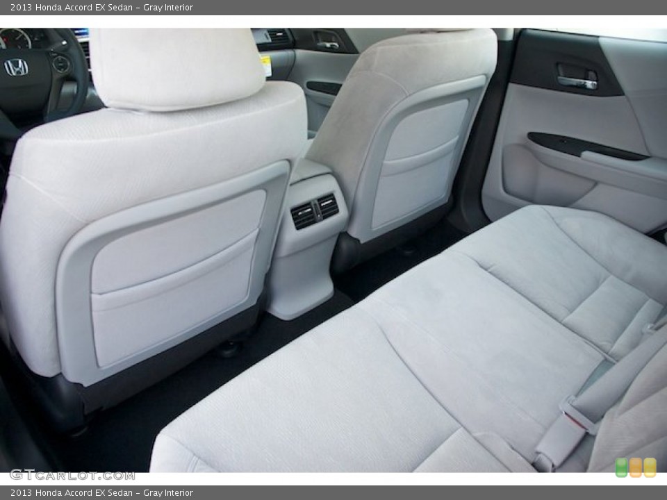 Gray Interior Rear Seat for the 2013 Honda Accord EX Sedan #74424436