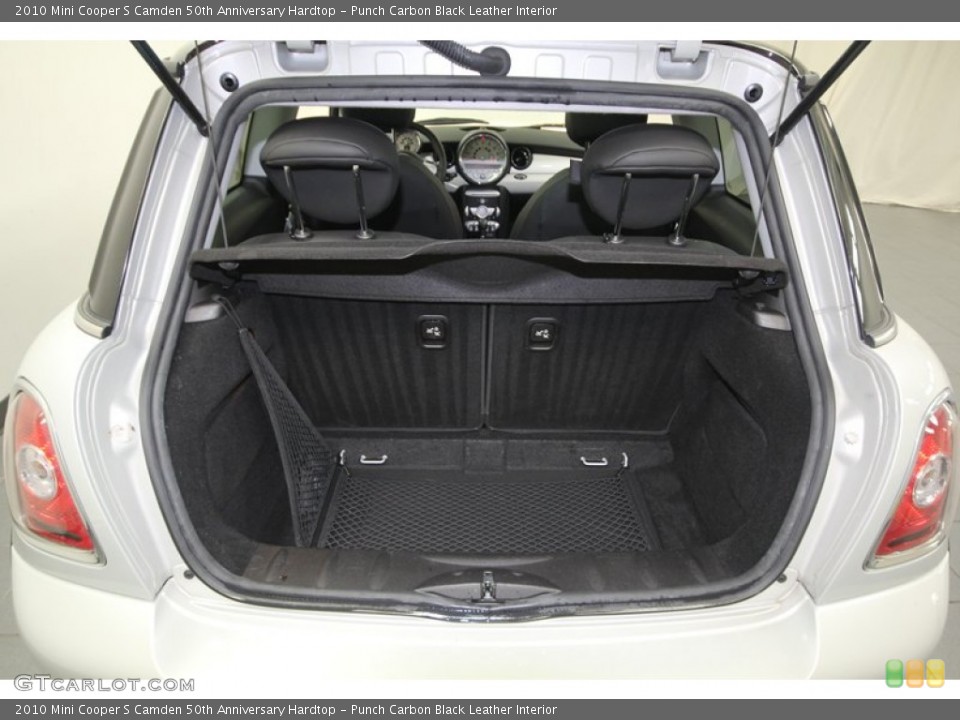 Punch Carbon Black Leather Interior Trunk for the 2010 Mini Cooper S Camden 50th Anniversary Hardtop #74427037